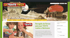 Desktop Screenshot of latenteteca.com
